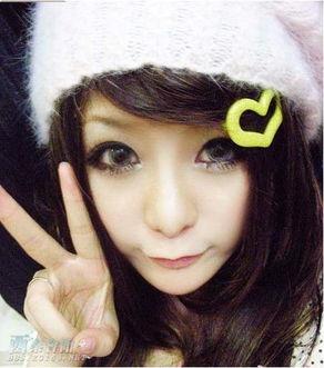 美瞳网红吃瓜图片大全